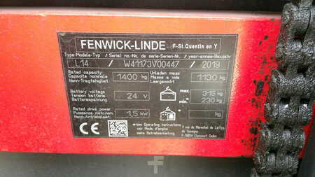 Vertikální vychystávací vozík 2019  Linde L14i (4)