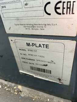 Elektro tříkolové VZV 2018  Toyota 8FBE16T (6)