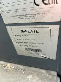 Elektro tříkolové VZV 2019  Toyota 8FBE16T (6)