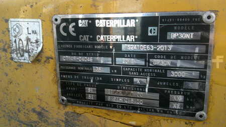 Dieselový VZV 2013  CAT Lift Trucks DP30NT CABIN 1661 HOURS (5)