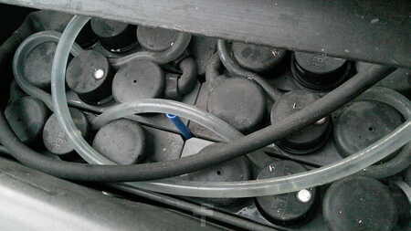 Ruční vysokozdvižný vozík 2014  Linde L10B (3)