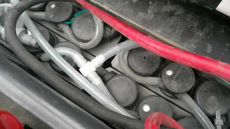 Ruční vysokozdvižný vozík 2014  Linde L10B (3)