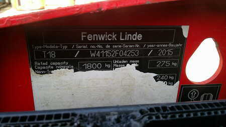 Elektrische palletwagens 2015  Linde T18 (4)