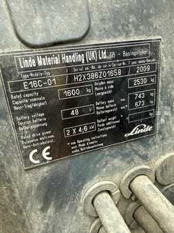 El truck - 3 hjulet 2009  Linde E16C-01 (6)