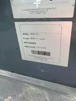 Eléctrica de 3 ruedas 2018  Toyota 8FBE15T (5)