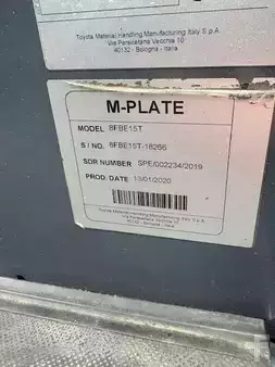 El truck - 3 hjulet 2020  Toyota 8FBET15 (5)