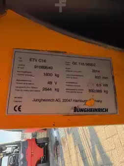 Chariots à mât rétractable 2014  Jungheinrich ETVC16-115-525-DZ (5)