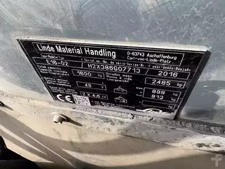 Elektro tříkolové VZV 2016  Linde E16-02 1/2 CABIN (5)