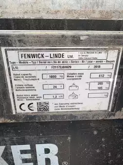 Ruční vysokozdvižný vozík 2018  Linde L10 (4)