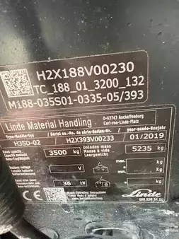 Carrelli elevatori diesel 2019  Linde H35D-02 CABIN (5)