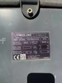 LPG Forklifts 2012  Linde H80T-01/900 (5)