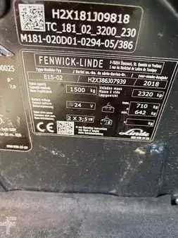 Carrelli elettrici 3 ruote 2018  Linde E15-02 (5)