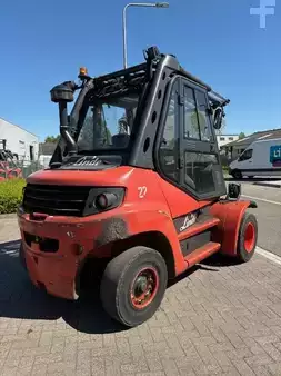 Carretilla elevadora diésel 2012  Linde H80D-01 CABIN (2)