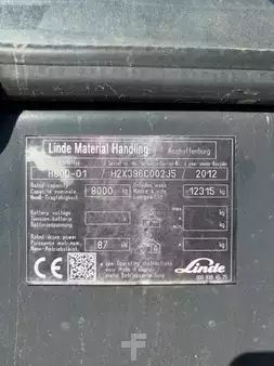 Diesel heftrucks 2012  Linde H80D-01 CABIN (5)