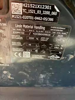 Carrelli elettrici 4 ruote 2020  Linde E20PH-02 (5)