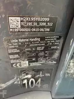Carretilla elevadora diésel 2022  Linde H60D-03 (7)