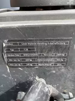 Elektrische palletwagens 2015  Linde T24SP (4)