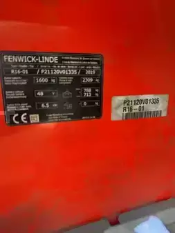Retráctil 2019  Linde R16-01 Li ion+CHARGER. (6)