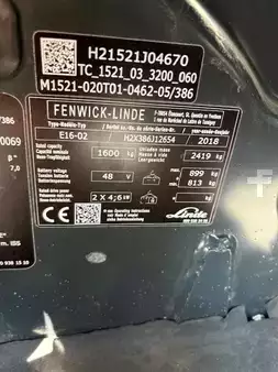 Carrelli elettrici 3 ruote 2018  Linde E16-02 Li ion (5)