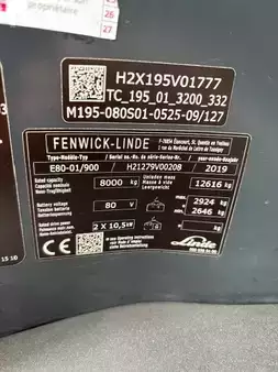 Elektro 4 Rad 2019  Linde E80-01/900 BATTERY 2024 (7)