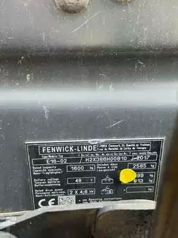 Carrelli elettrici 3 ruote 2017  Linde E16-02 (4)
