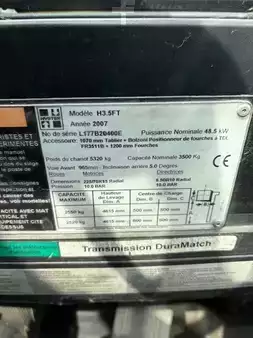 Carretilla elevadora GLP 2007  Hyster H3.5FT CABIN (5)