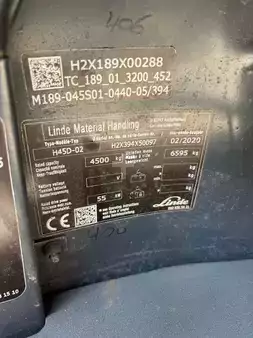 Dieseltruck 2020  Linde H45D-02 HIGH CABIN (5)
