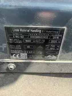 El Truck - 3-hjul 2016  Linde E16C-02 (5)