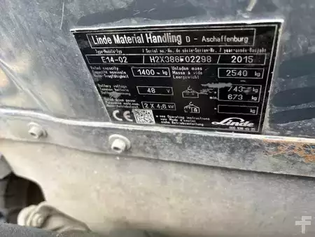 El Truck - 3-hjul 2015  Linde E14-02 (5)