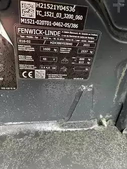 Elektro tříkolové VZV 2021  Linde E16-02 Li ion INT CHARGER (5)