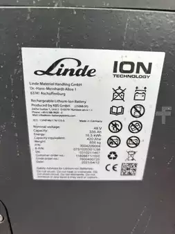 Elektro tříkolové VZV 2021  Linde E16-02 Li ion INT CHARGER (4)