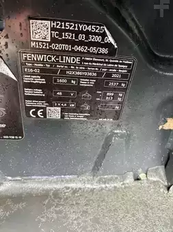 Elektro tříkolové VZV 2021  Linde E16-02 Li ion INT CHARGER (6)