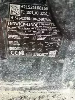 Elektro čtyřkolový VZV 2022  Linde E16-02 (6)