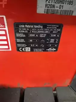 Carrelli retrattili 2017  Linde R20N01 (6)