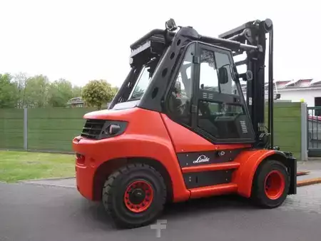 Carretilla elevadora diésel 2012  Linde H80D-01 (3)