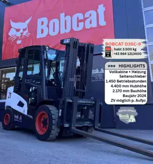 Diesel gaffeltruck 2024  Bobcat D35C-9 (1)
