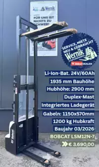 Magasemelésű béka 2026  Bobcat LSM12N (1)