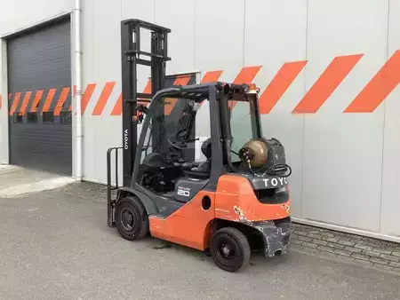 Treibgasstapler 2019  Toyota 02-8FGF20 (2)