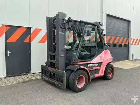 Empilhador a gás  Linde H80T-02 (1)