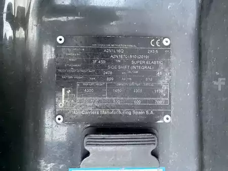 Elektro 3 Rad 2019  Unicarriers A2N1L16Q (2)