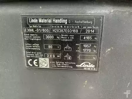 Electric - 4 wheels 2014  Linde E30HL-01/600 (4)