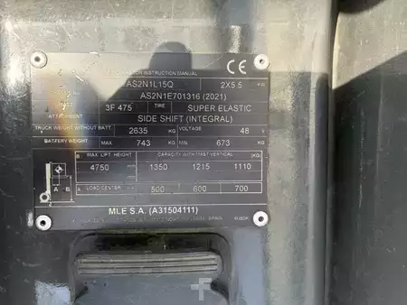 Elektro 3 Rad 2021  Unicarriers AS2N1L15Q (5)