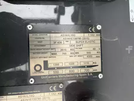 Elektro 3 Rad 2015  Unicarriers AS1N1L15Q (6)