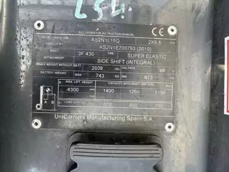 Elektro 3 Rad 2019  Unicarriers ASN1L15Q (4)