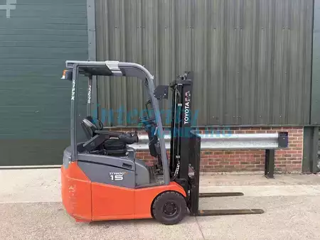 3-wiel elektrische heftrucks 2012  Toyota 7FBEST15 (1)