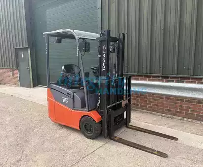 3-wiel elektrische heftrucks 2012  Toyota 7FBEST15 (6)