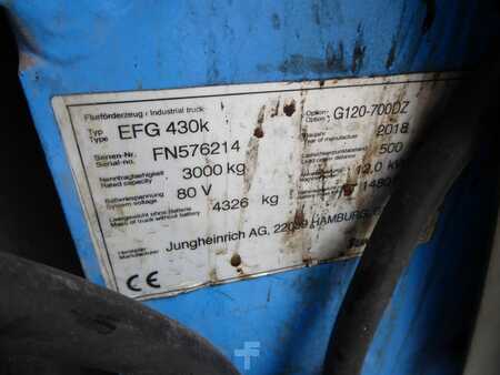Carrelli elettrici 4 ruote 2018  Jungheinrich EFG 430K 700DZ (5)
