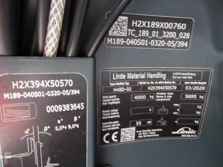 Wózki widłowe diesel 2020  Linde H40D-02 (6)