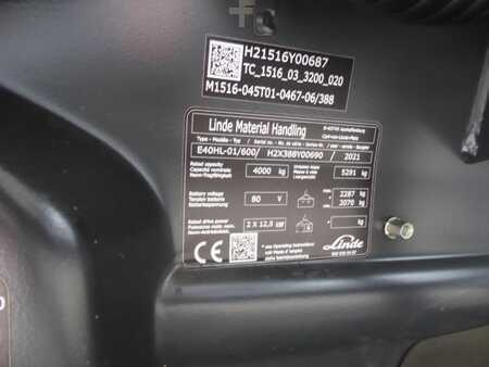 Elektro čtyřkolový VZV 2021  Linde E40H-01/600 (7)