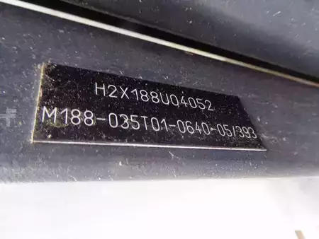 Empilhador a gás 2007  Linde H35T (2)